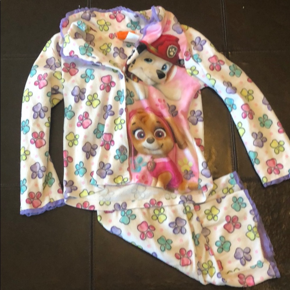 Paw patrol flannel jammies